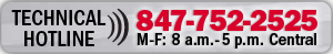 StealthLock Technical Hotline, 847-752-2525, available M-F: 8 a.m. - 5 p.m. Central