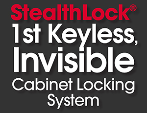 StealthLock 1st Keyless, Invisible Cabinet Locking System